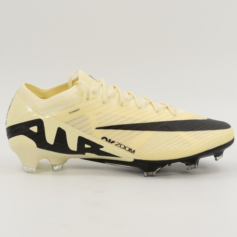 Nike Zoom Vapor 15 Elite FG 'Lemonade / Black' DJ4978-700 Soccer Cleats Multi Sz